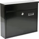 Boîte aux lettres Vorel avec 2 clés - noir - 310x360x100 mm