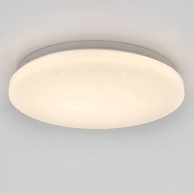 Eglo pogliola-e plafonnier - applique - LED - ø 26 cm - blanc - étoiles - scintillant