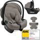 Siège auto Lionelo Astrid i-size – adac 5 étoiles – 40-87 cm – rwf – mousse à mémoire de forme – appui-tête réglable (7 cm) – ceintures holmbergs – compatible avec poussette à base isofix – norme i-size – light safe