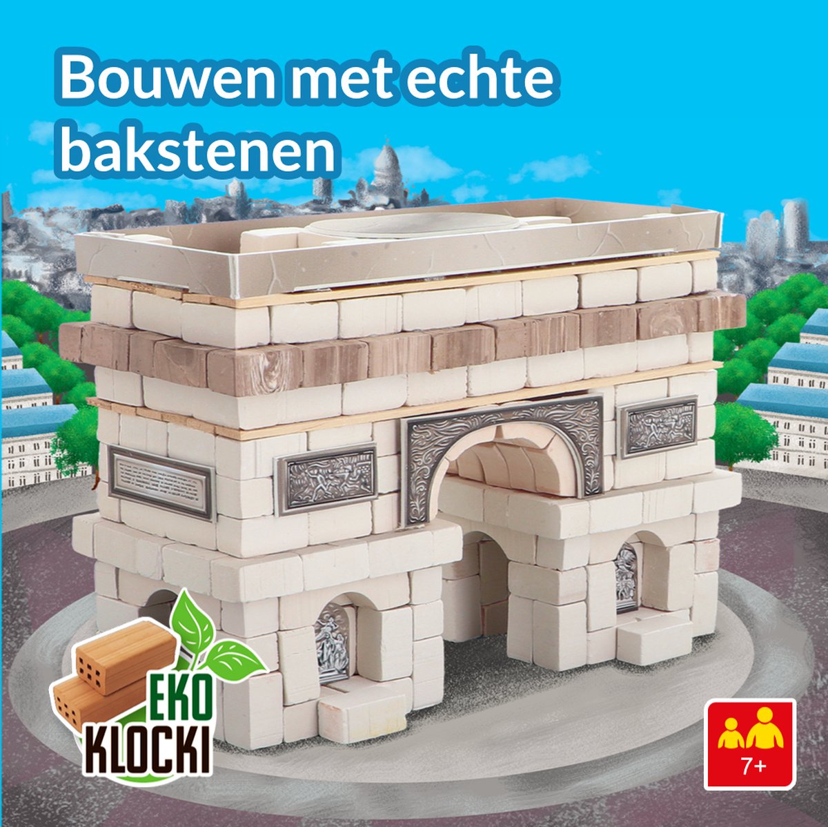 Brique Trefl astuce voyage - arc de triomphe - blocs de construction