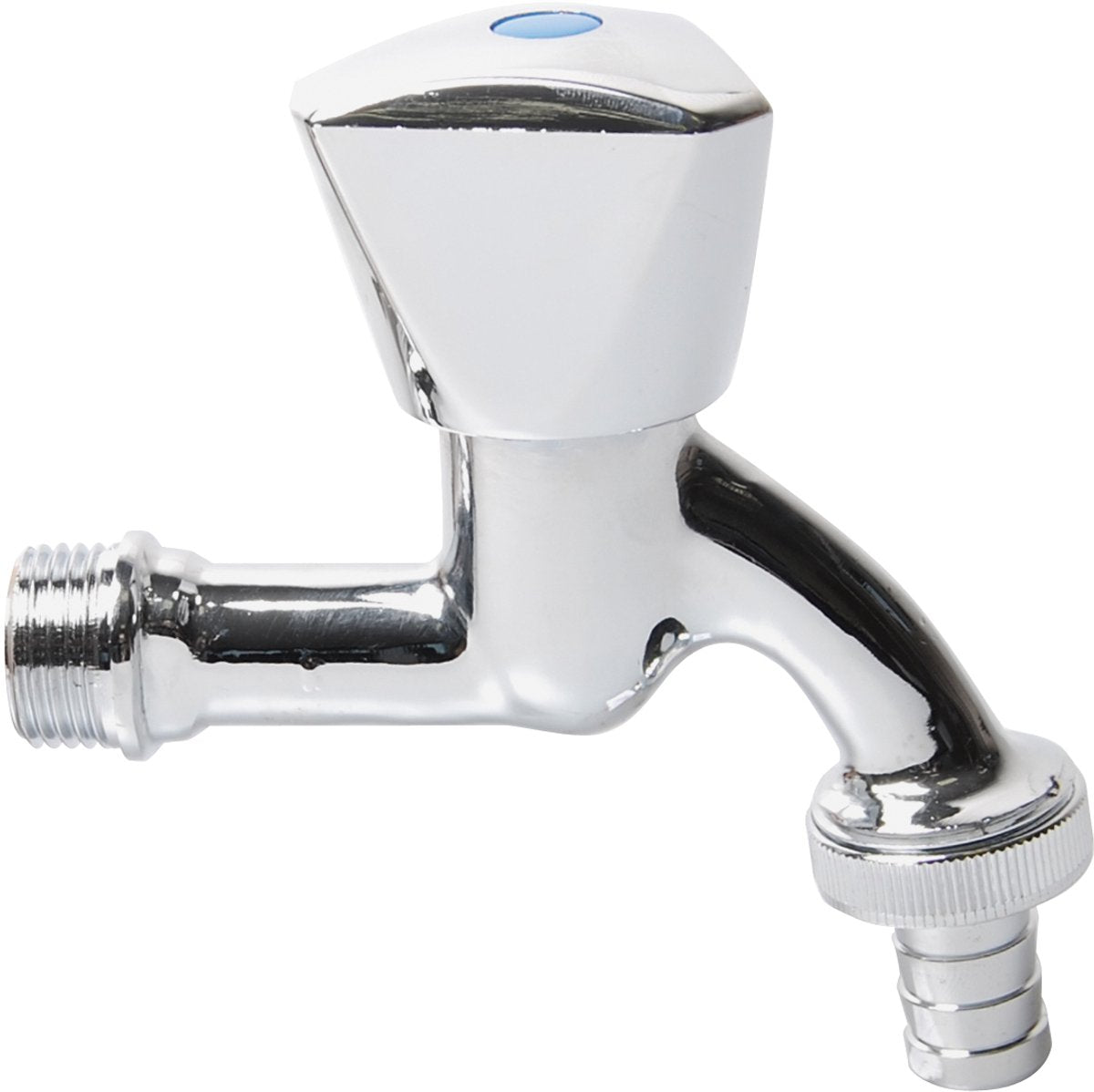 Poignée de capot de robinet Kirchhoff ms, chromée, 1 2 mâle x 3 4 mâle x 1 2 t