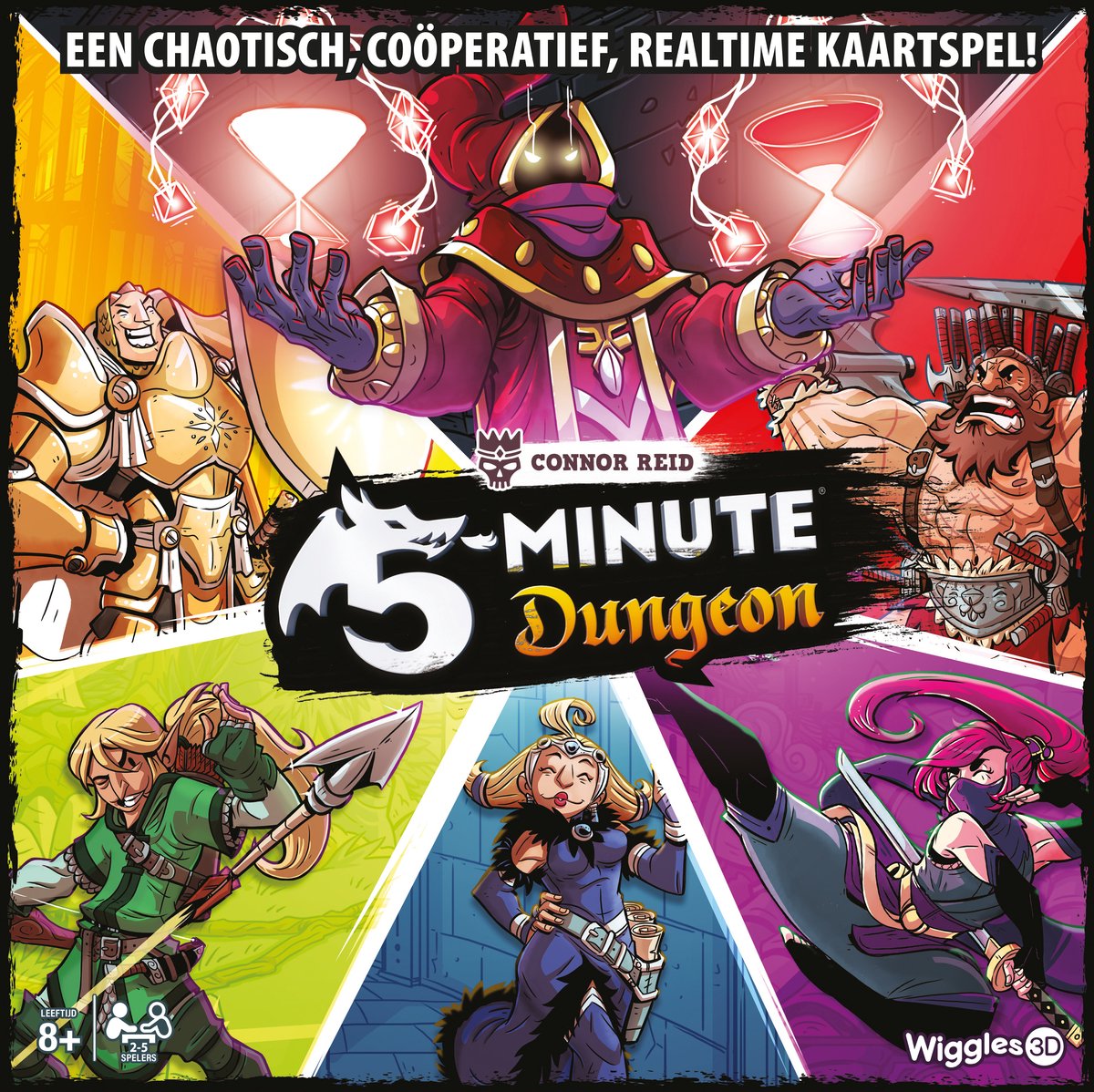 Jeu de cartes Asmodee Jeu coopératif de donjon de 5 minutes pour les enfants.