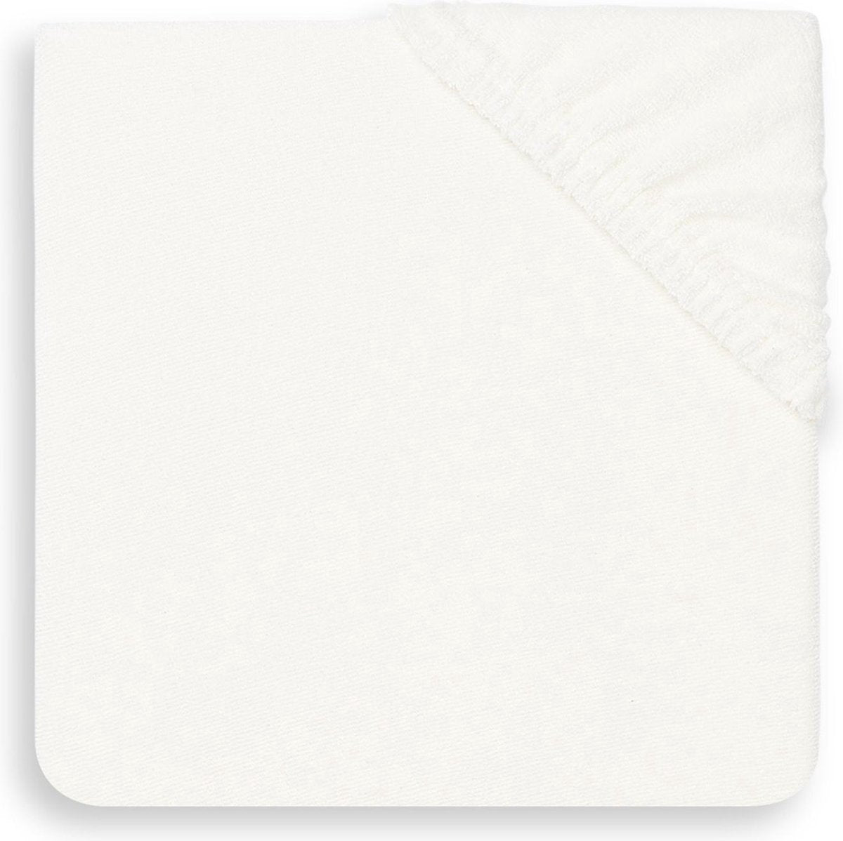 Jollein - housse de matelas à langer en tissu éponge 50x70cm - matelas à langer souple - ivoire