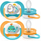 Philips avent - sucette ultra air happy - 6-18 mois orange