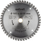 Wolfcraft - lame de scie circulaire 165x20mm - 48 dents - lame de scie pour scie circulaire - série lilas - 6621000