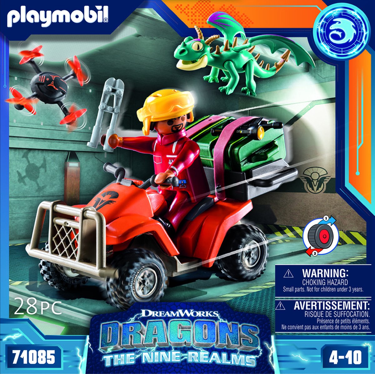 Playmobil Dragons: The Nine Realms iCaris Quad Phil
