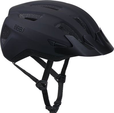 Bbb cycling casque de vélo de course - grand : 58 - 62 cm - cyclisme, VTT vélo de ville - rembourrage lavable - avec fixation de feu arrière - casque de vélo femme homme - noir mat - condor 2.0 bhe-173
