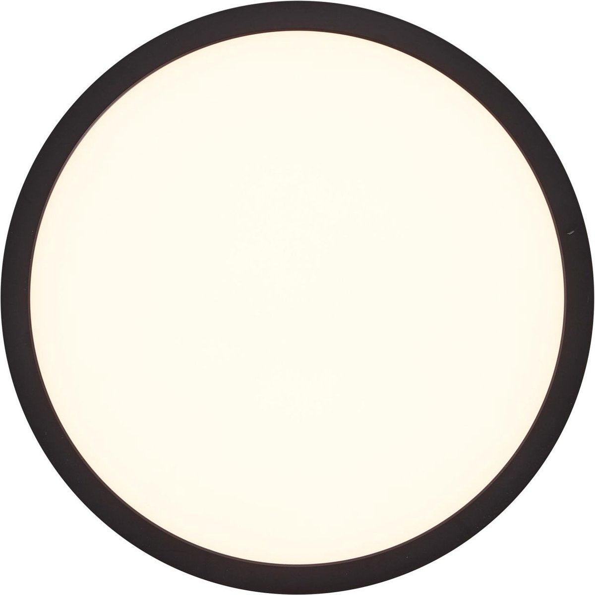 Brilliant tuco - plafonnier - led 16w - 3000k - noir et blanc
