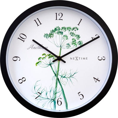 Nexttime anethium – horloge d'extérieur – 30,5 cm – métal – blanc – résistant aux intempéries
