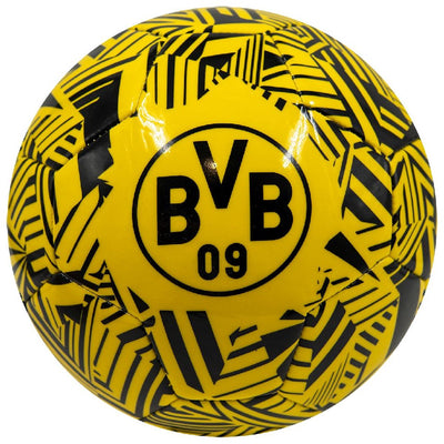 Ballon de football Van der Meulen FC Borussia Dortmund Tech Square jaune taille 5.