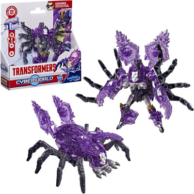 Transformers cyberworld energon surge airachnid cyber-changeurs blindés - figurine articulée
