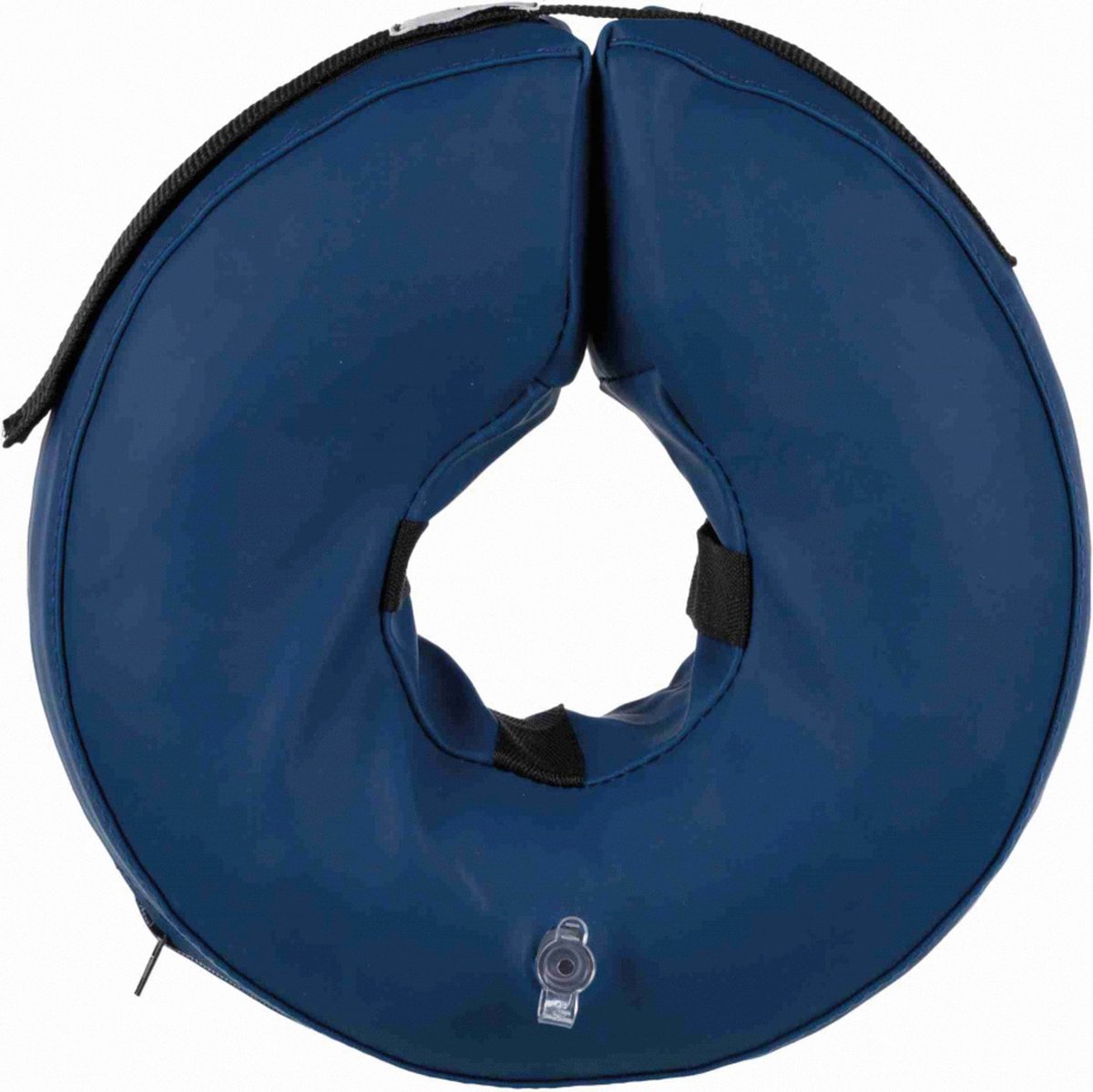 Collier protecteur trixie bleu gonflable