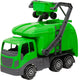 Camion poubelle Plasto vert 40 cm - véhicule jouet - camion de recyclage - grand camion - jeu réaliste - plastique robuste - fabriqué en Finlande - à partir de 1 an