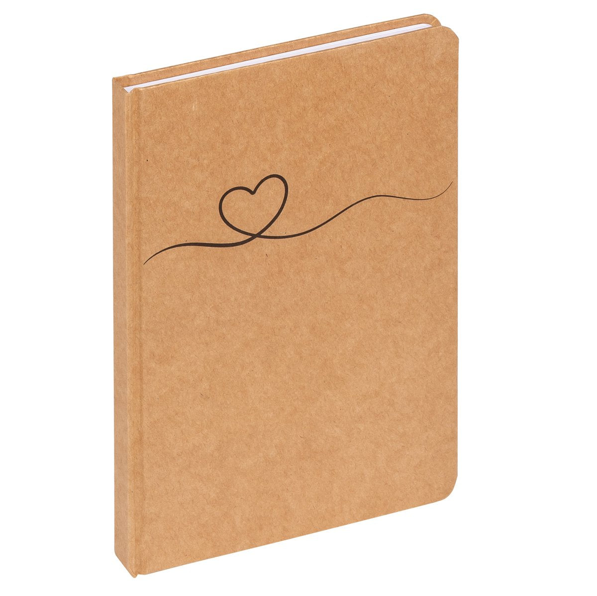Walther nb521p-1 coeur tribal - carnet - format din a5 - marron
