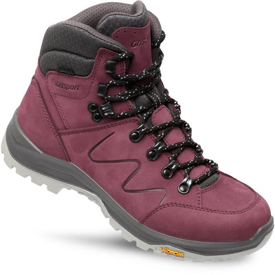 Grisport boston mid chaussures de marche femme - bordeaux - taille 38
