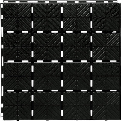 Prosperplast easy square series - caisse de jardin modulable - antidérapante - 40 x 40 cm - noir