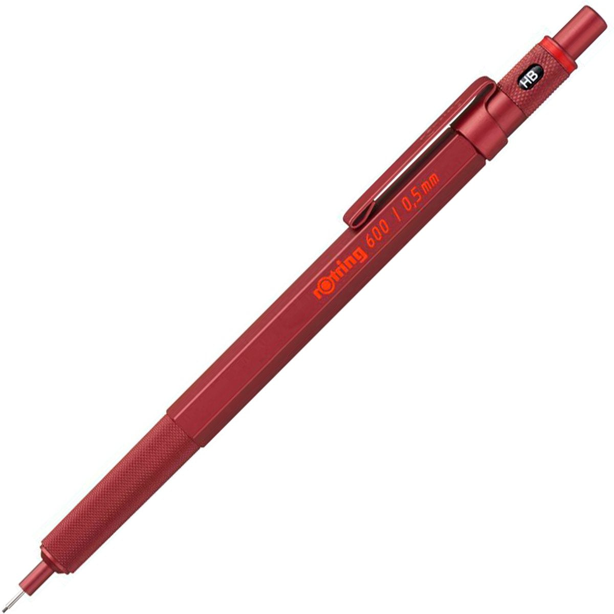 Porte-mine Rotring 600 - 0,5 mm - boîtier rouge