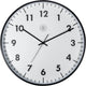 Nexttime nxt new – horloge murale – 40 cm – plastique – noir – silencieux