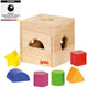 Cube de tri en bois goki avec blocs