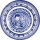 Blond Amsterdam delft blond - bol - ø 36 cm - bleu
