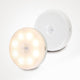 Eglo cascia applique set 2 pièces - éclairage d'armoire éclairage d'escalier - détecteur de mouvement - LED - ø 8,5 cm - blanc - rechargeable sans fil - magnétique