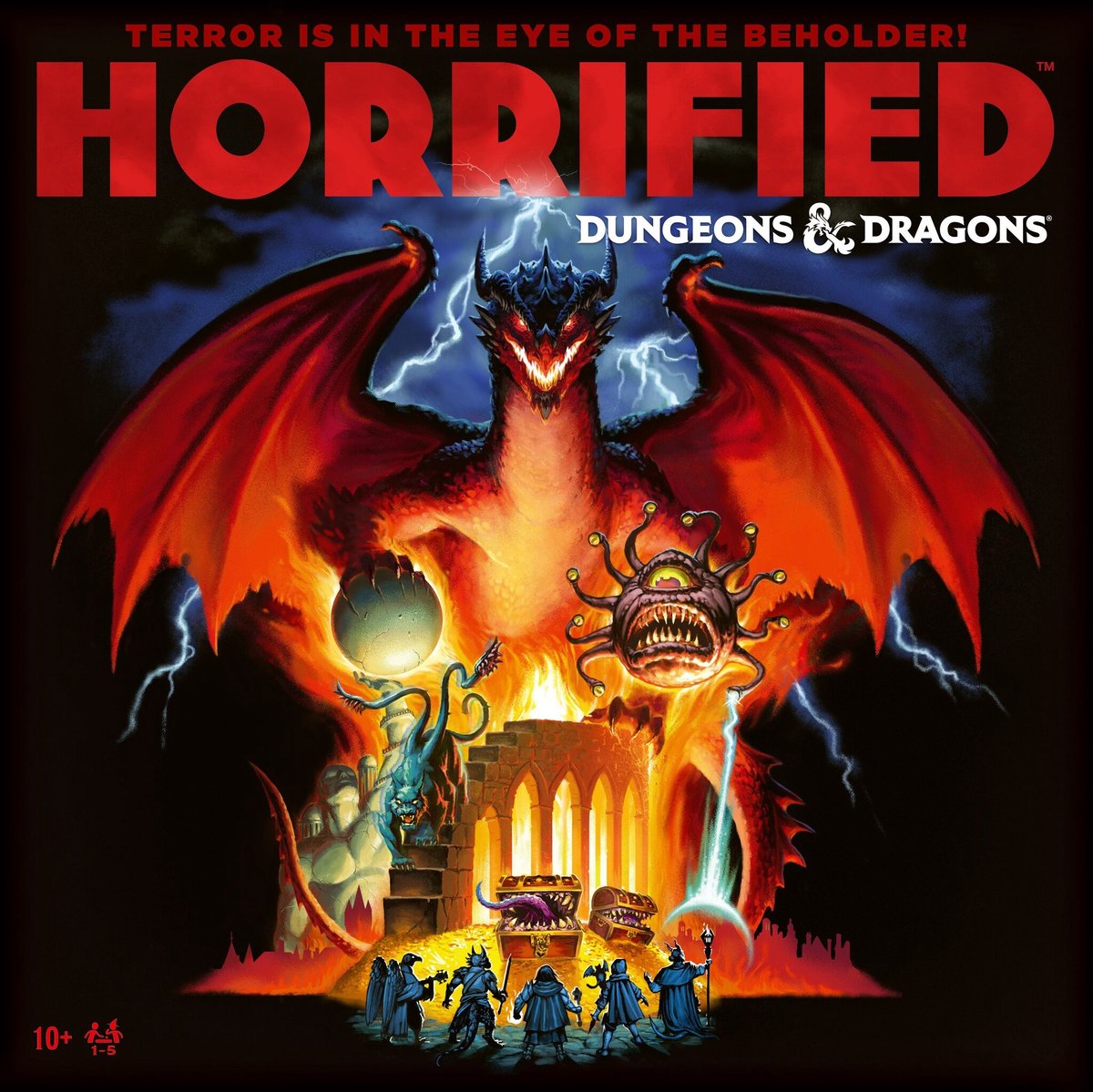 Jeu de société Ravensburger horrifié donjons dragons