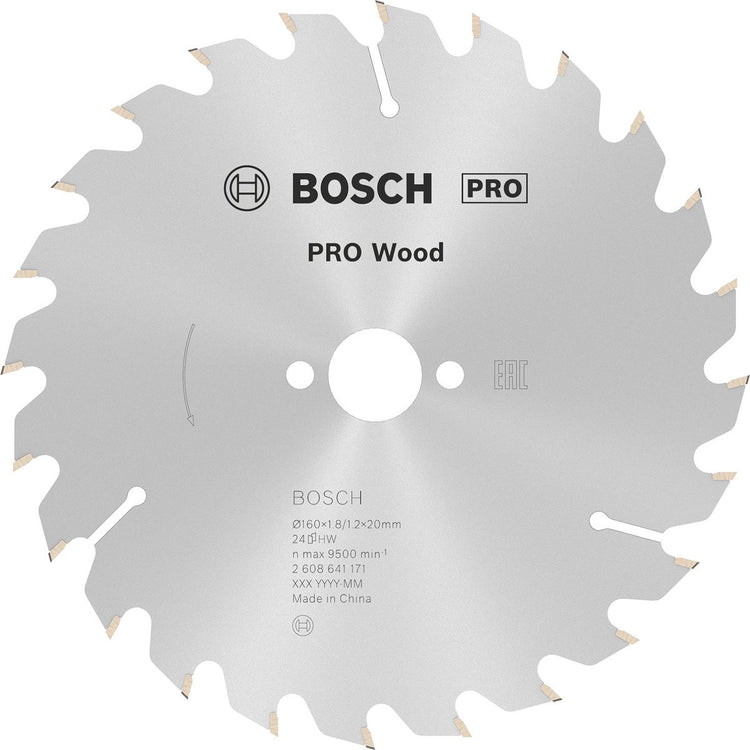 Bosch cirkzb opt 160x20 16x1,8 24t wz
