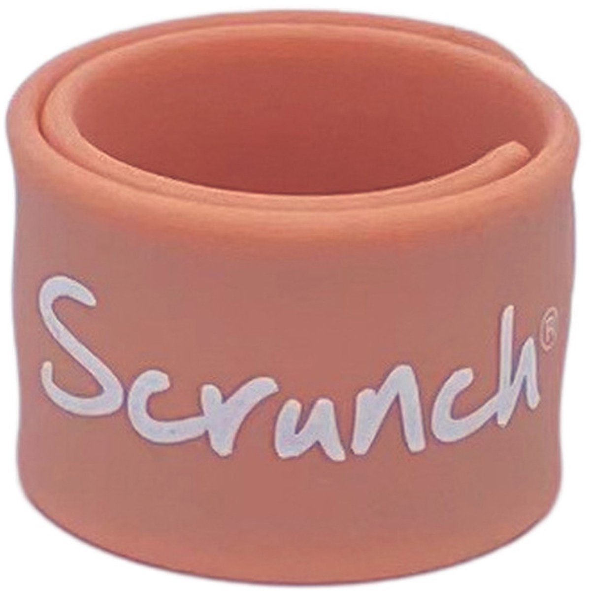 Sangle sos scrunch - corail - pliable - recyclable