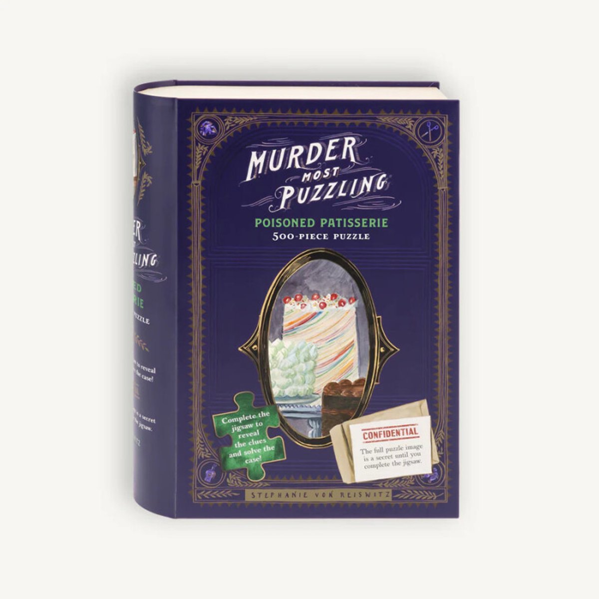 Puzzle de 500 pièces de la pâtisserie empoisonnée la plus déroutante du meurtre