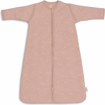 Jollein gigoteuse d'hiver avec manche zippée 110 cm - rose sauvage scintillante - gigoteuse d'hiver