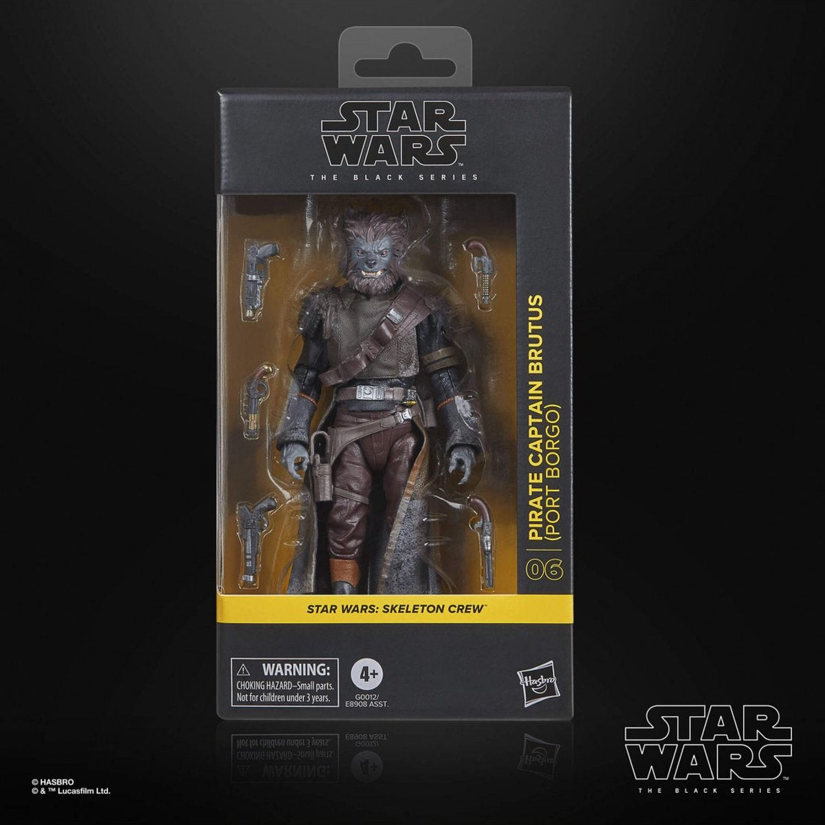 Hasbro équipage squelette - capitaine pirate Brutus - figurine série légendes 15cm - star wars
