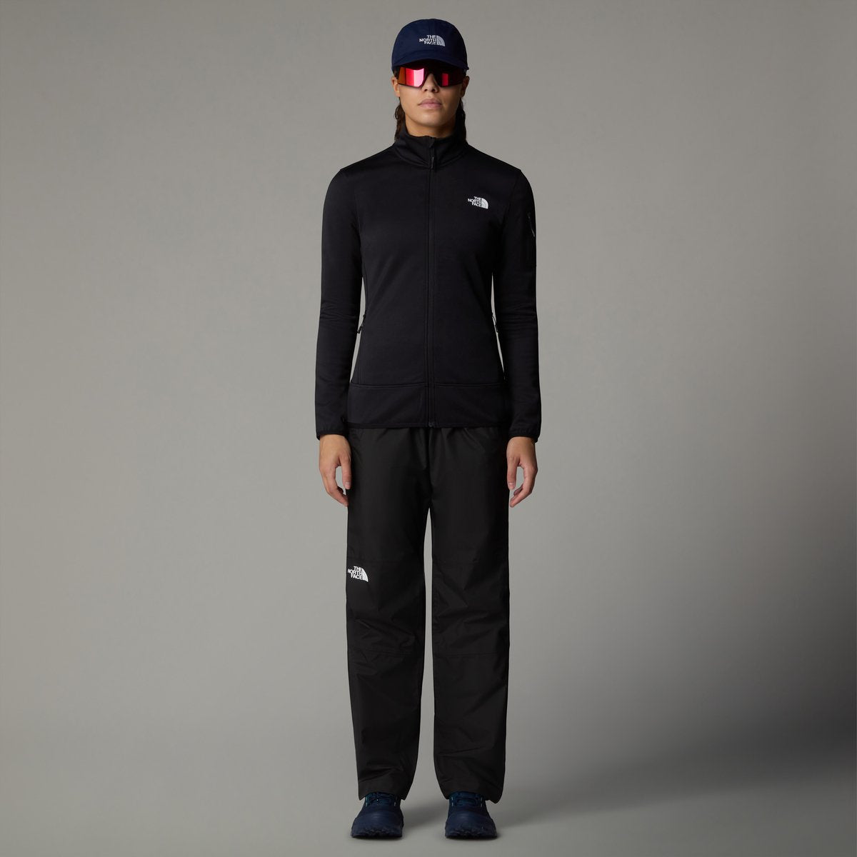 The north face w mistyescape polaire pull outdoor femme - tnf noir tnf noir