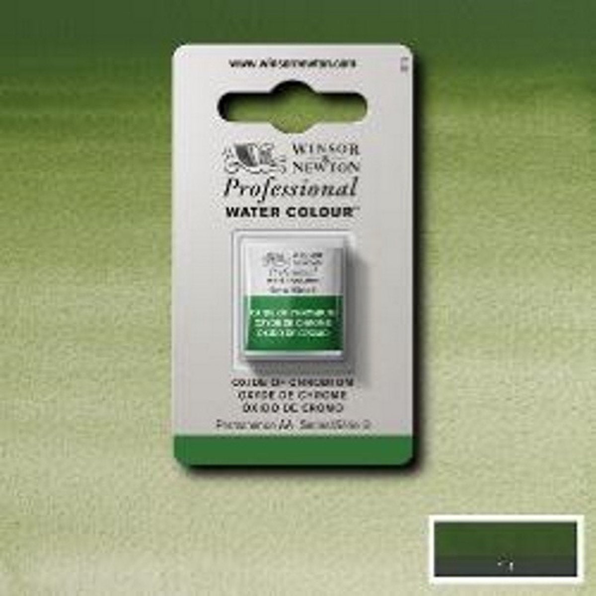 Winsor Newton peinture aquarelle professionnelle demi sieste oxyde ou chrome