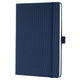 Carnet Sigel conceptum - format a5 - bleu nuit - vierge - couverture rigide - si-co685