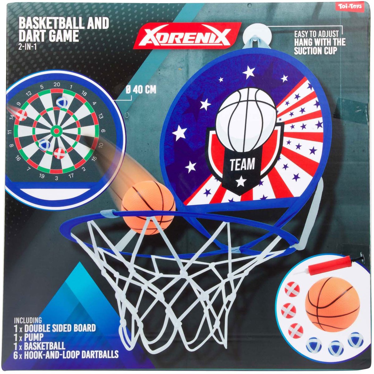 Adrenice Adrenice Game Darts Basketball 2in1 jeu