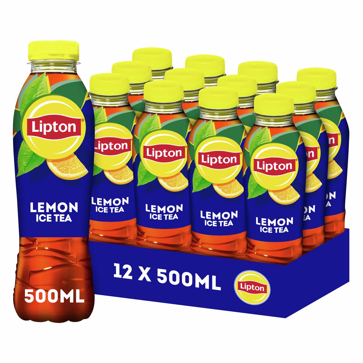 Bouchon gazéifié Lipton Ice Tea citron (12x 50cl)