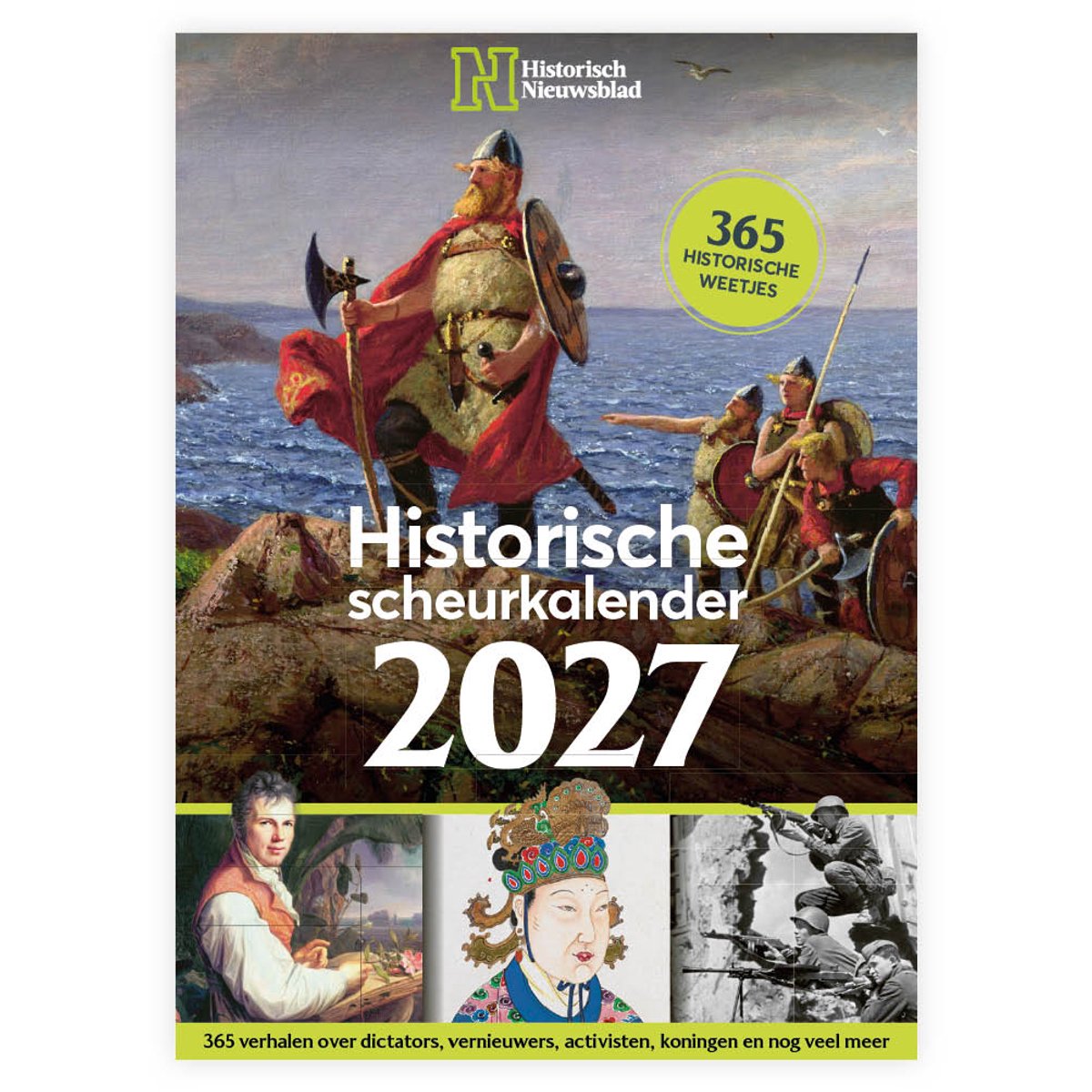 Calendrier détachable historique 2027