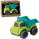 Camion benne bioplastique sans marque 18 cm vert