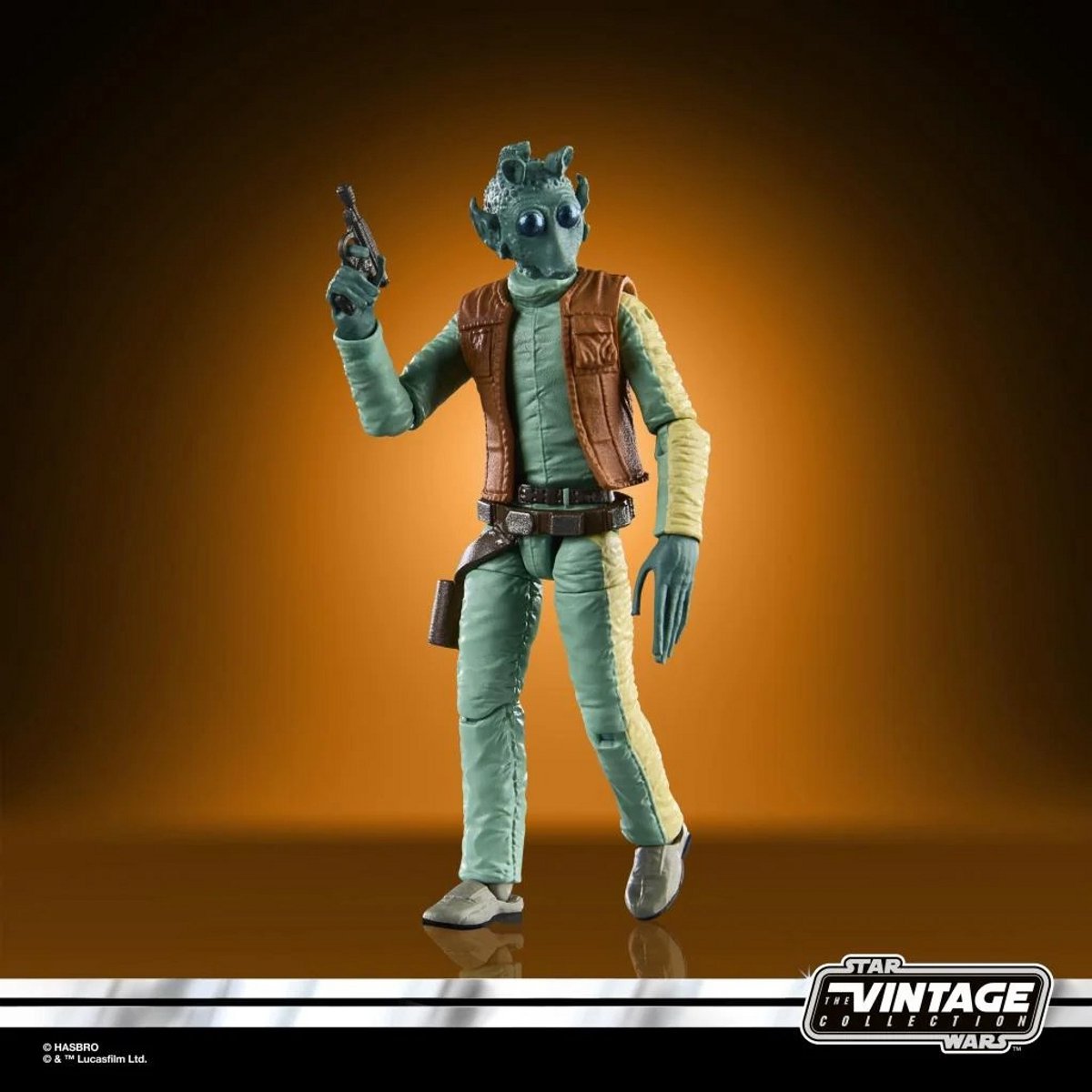 Hasbro star wars - greedo - figurine collection vintage 10cm
