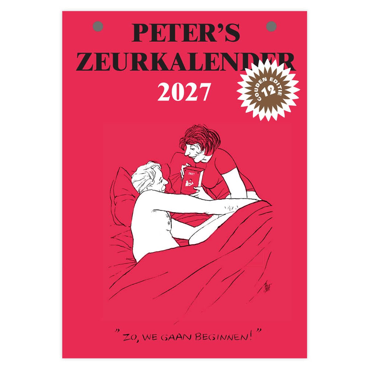 Calendrier détachable Peter van Straten 2027