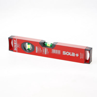 Sola niveau à bulle aluminium profil x bigx30, 30cm 2 ampoules 0,50mm m rouge - 01370301 - 01370301