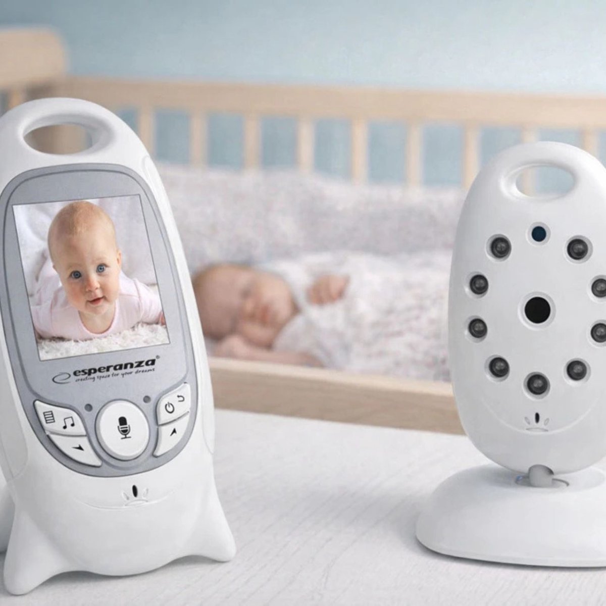 Esperanza ehm001 Moniteur bébé LCD 2.0 blanc