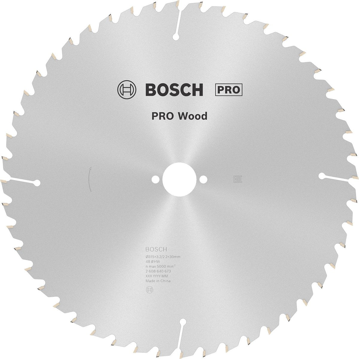Bosch cirkzb opt t 315x30x3,2 48t uw