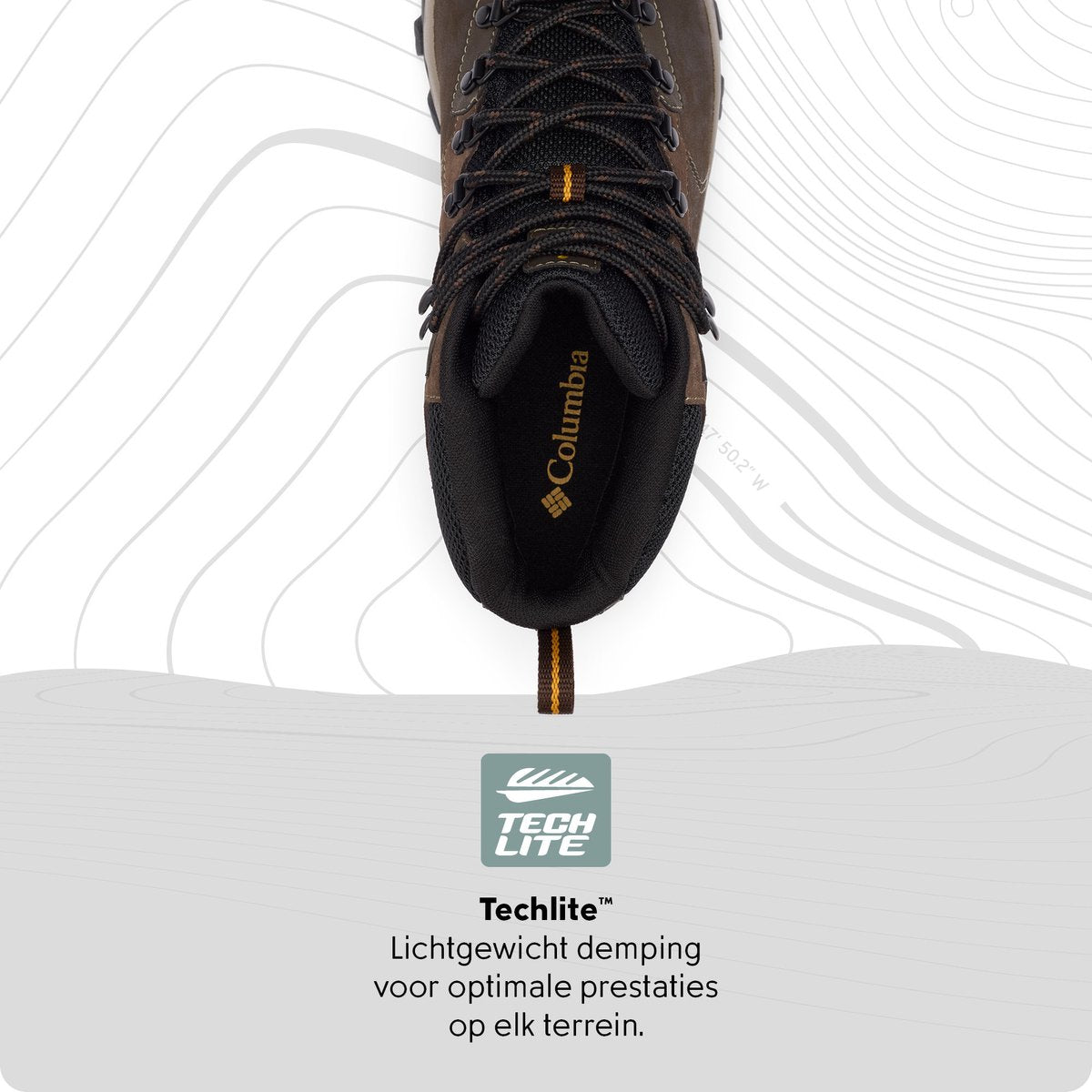 Chaussures de randonnée imperméables homme Columbia newton ridge plus ii - cordovan, squash