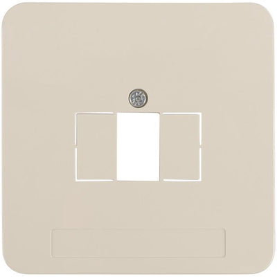 Peha st plaque de recouvrement tae usb crème