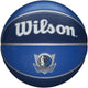 Wilson ballon de basket-ball nba team hommage Dallas Mavericks bleu taille unique