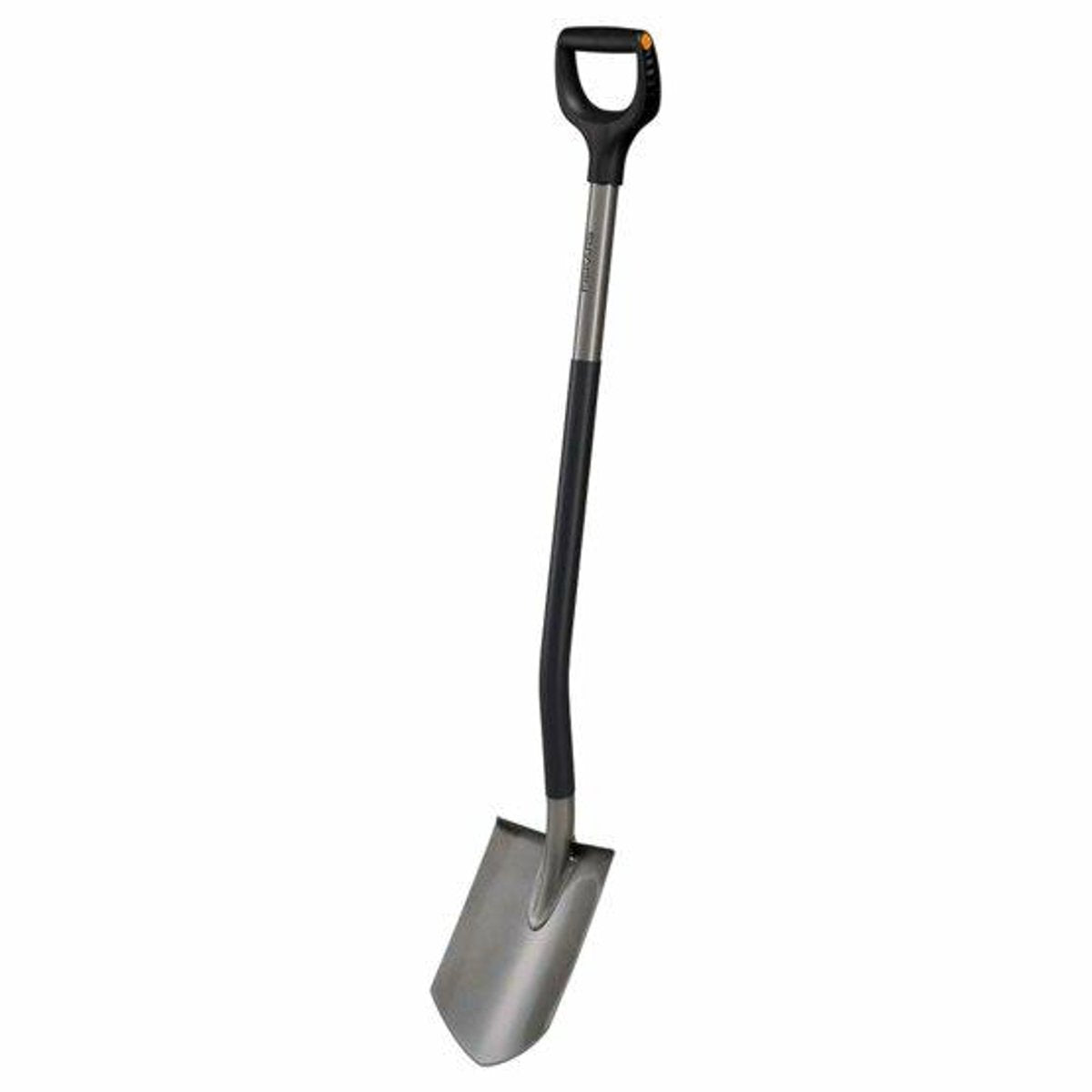 Fiskars série ergonomique - pelle tranchante - poignée ergonomique - acier premium - angle 26°