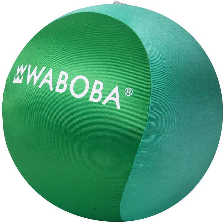Ballon de plage Waboba xl - ballon gonflable vert de 14 pouces de diamètre.