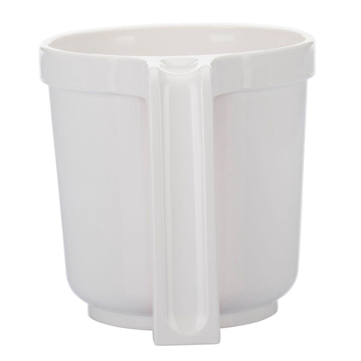 Westmark tamis à farine et épandeur de sucre en poudre, avec poignée, plastique, blanc rouge, 32142270