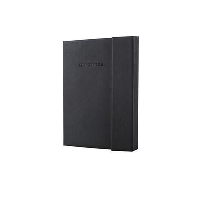 Carnet Sigel - conceptum pure - a5 - noir - couverture rigide - 194 pages - 80 grammes - diamant - avec fermeture magnétique - si-co161